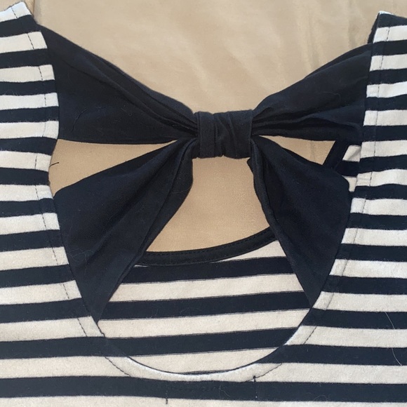 Original stripe top bow back - Picture 4 of 9